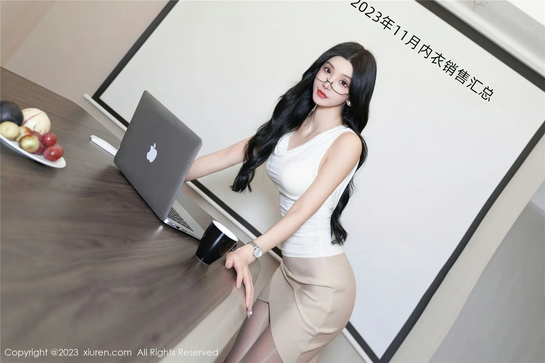 XiuRen 秀人 No.7682  周于希Sally 主题《公司内衣销售汇总》泰国旅拍 - 4