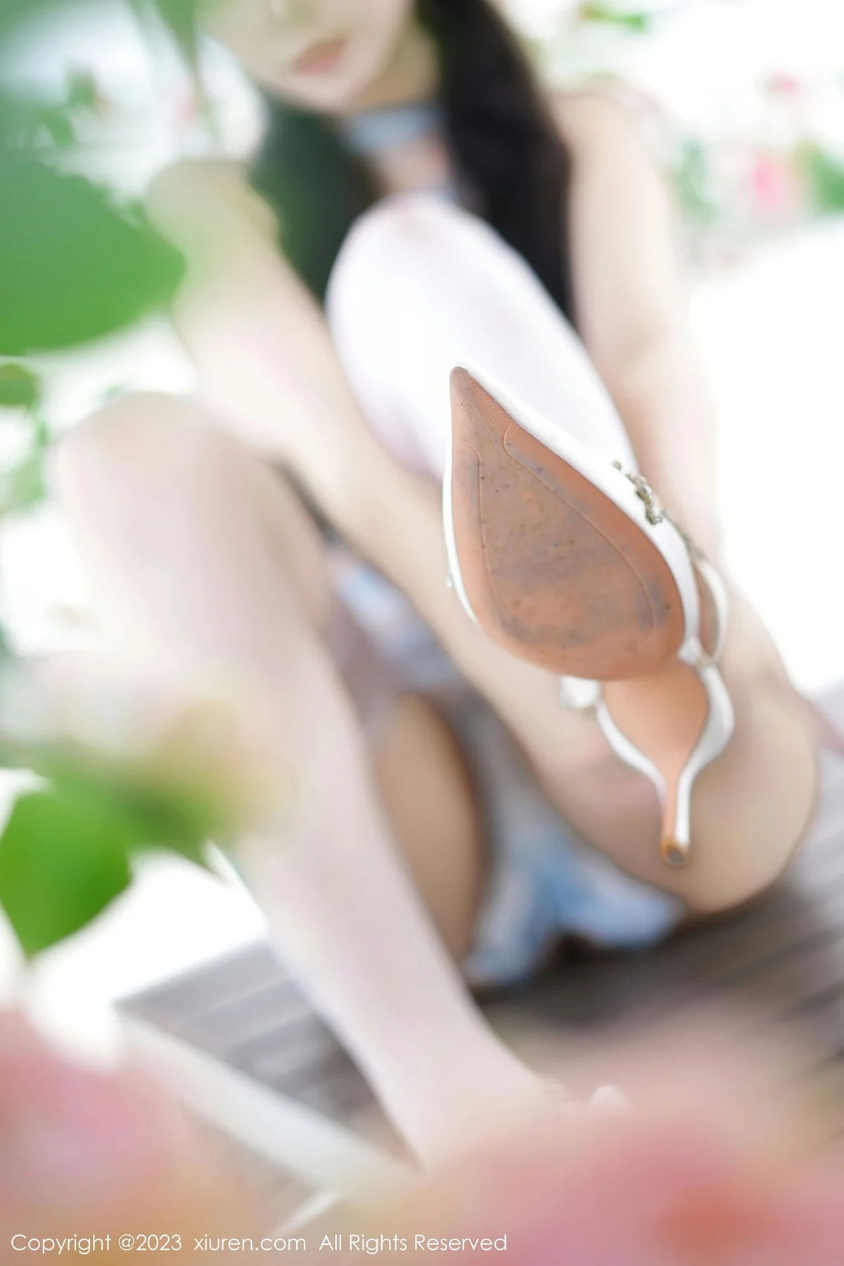 XiuRen 秀人 No.7714  王雨纯 蓝色网纱济州岛旅拍1 - 10