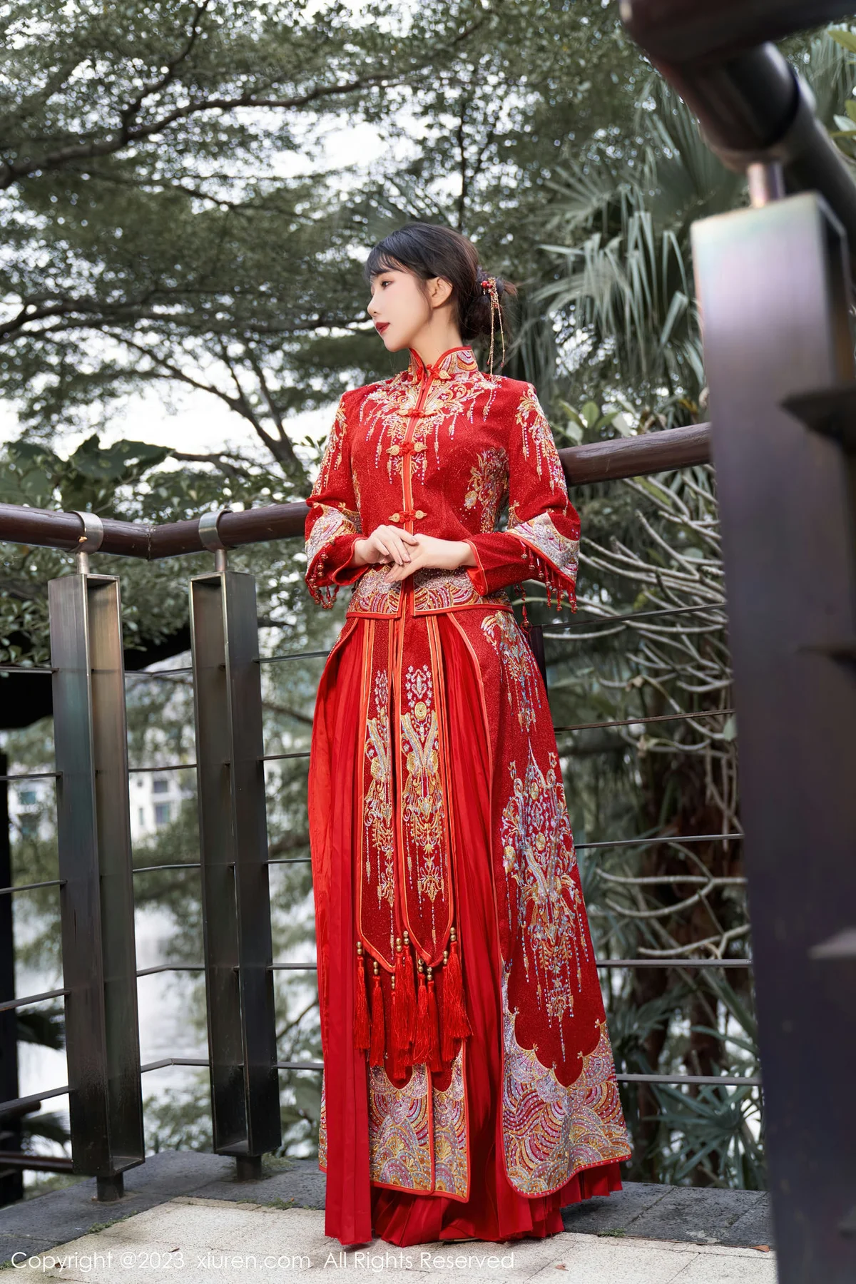 XiuRen 秀人 No.7729  波巧酱 专属新娘性感写真1 - 9