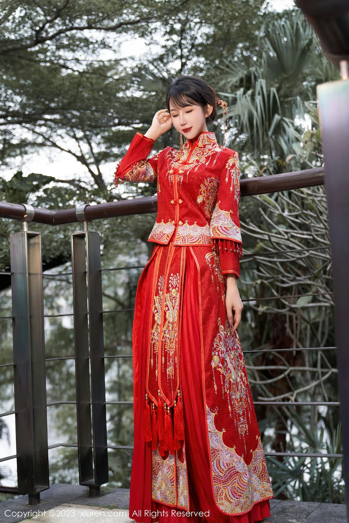 XiuRen 秀人 No.7729  波巧酱 专属新娘性感写真1 - 10