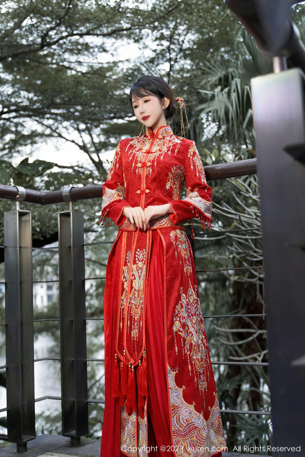 XiuRen 秀人 No.7729  波巧酱 专属新娘性感写真1 - 1