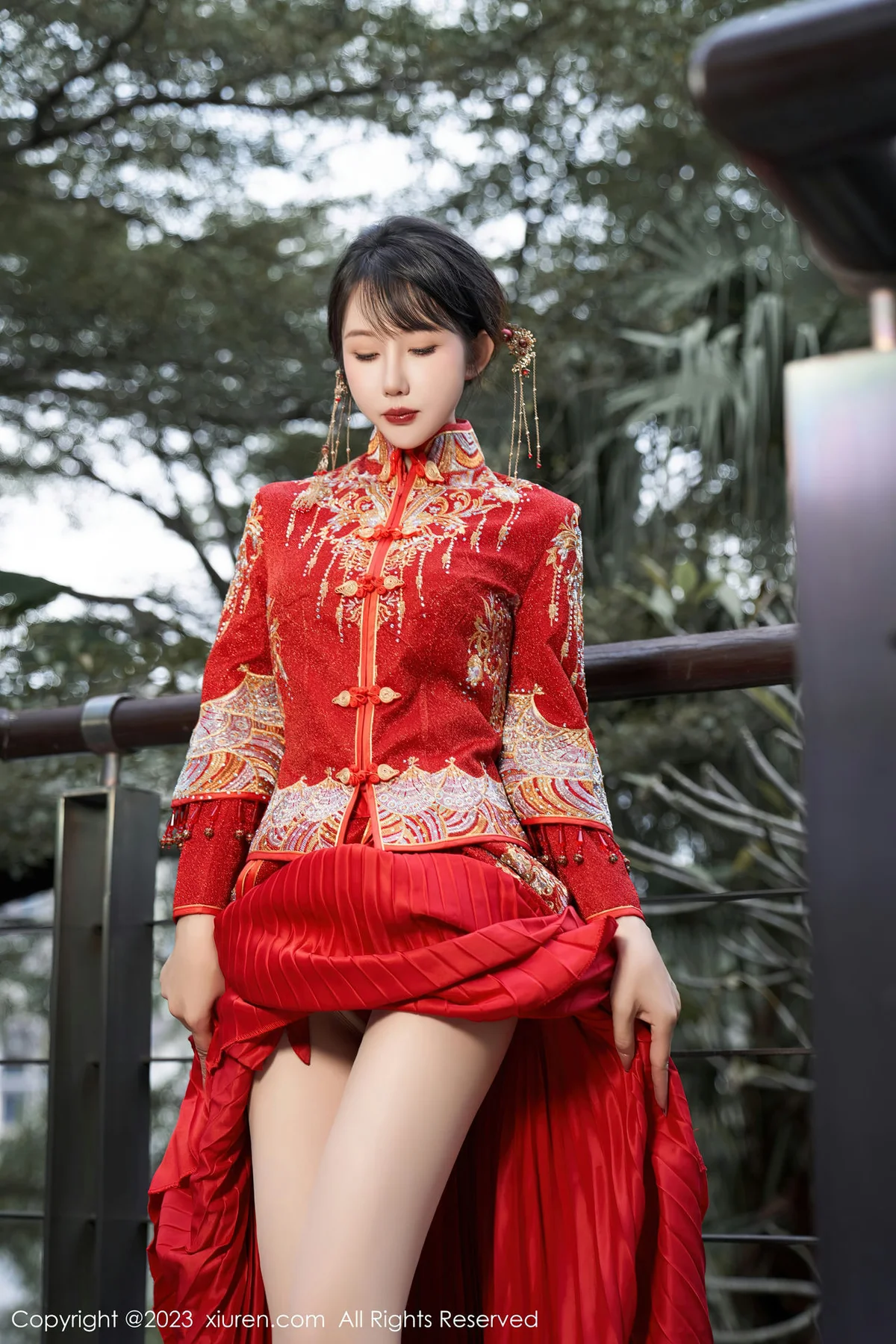 XiuRen 秀人 No.7729  波巧酱 专属新娘性感写真1 - 3