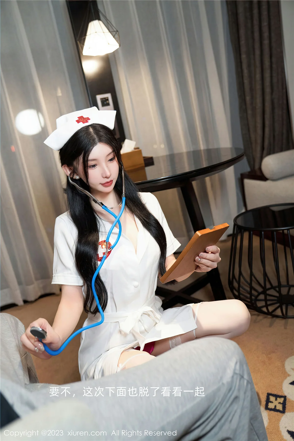 XiuRen 秀人 No.7755  周于希Sally  主题《私人护士一对一》泰国旅拍闺房秘密111 - 7