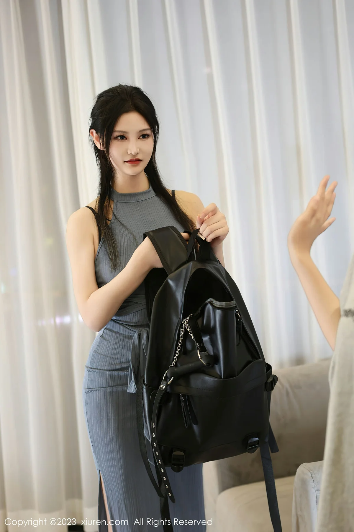 XiuRen 秀人 No.7762  大橘BBKira 连衣短裙性感写真 - 1