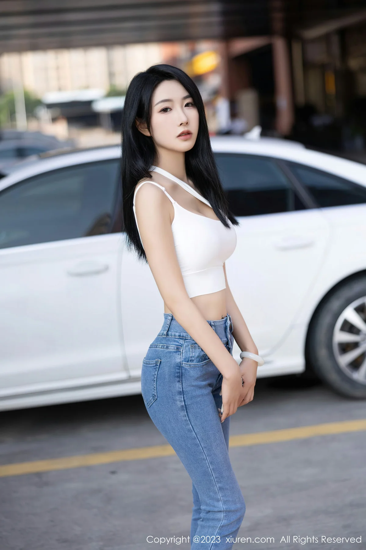 XiuRen 秀人 No.7781  苏苏阿 街拍牛仔性感写真33 - 2