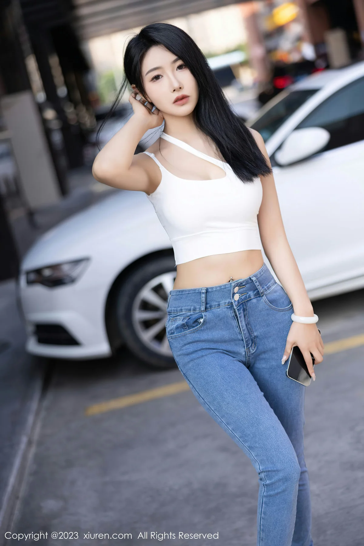 XiuRen 秀人 No.7781  苏苏阿 街拍牛仔性感写真33 - 4