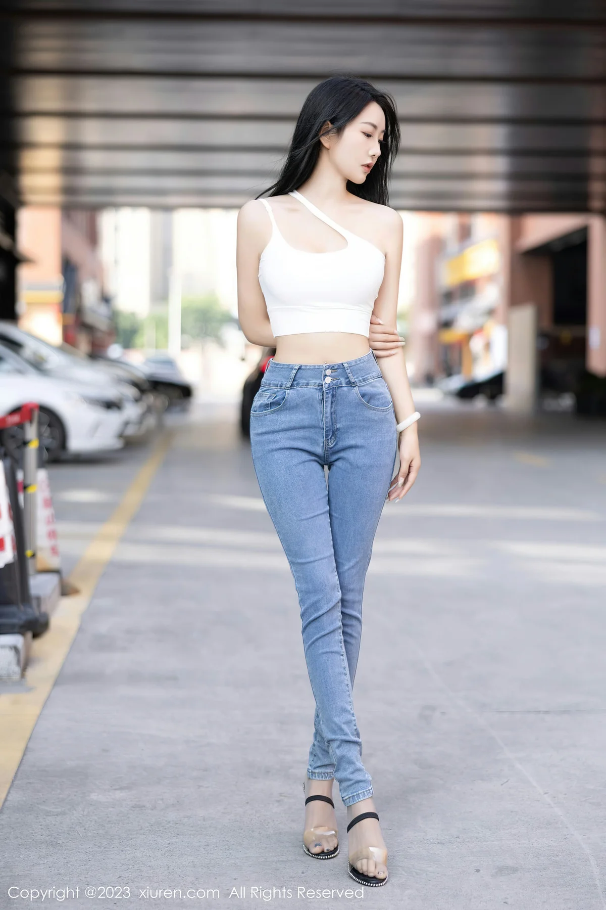 XiuRen 秀人 No.7781  苏苏阿 街拍牛仔性感写真33 - 5