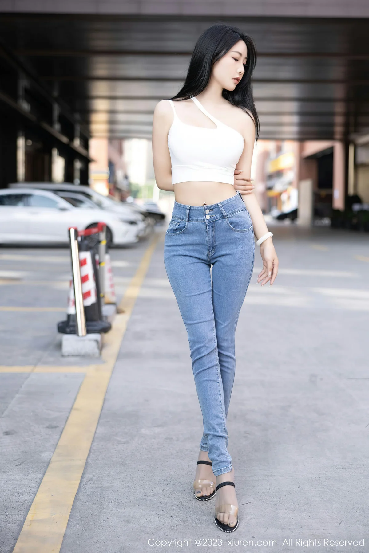 XiuRen 秀人 No.7781  苏苏阿 街拍牛仔性感写真33 - 7