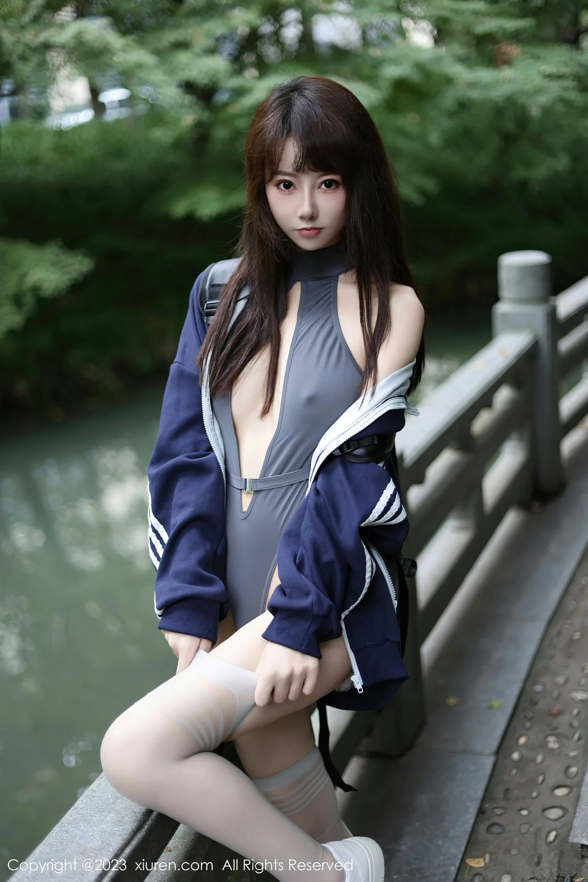 XiuRen 秀人 No.7784  韩系学妹 蓝色休息服性感写真1 - 9