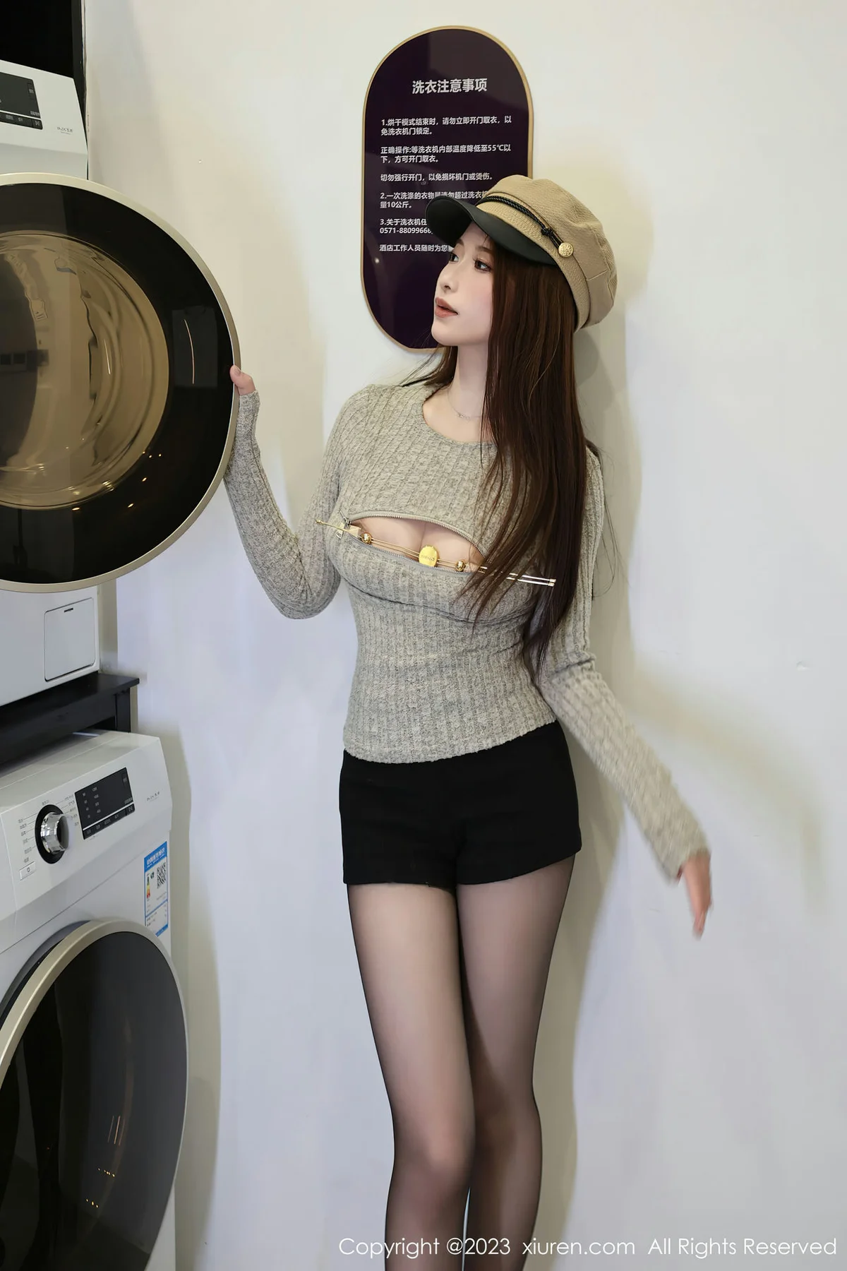 XiuRen 秀人 No.7790  月酱儿 魅惑黑丝性感写真33 - 6