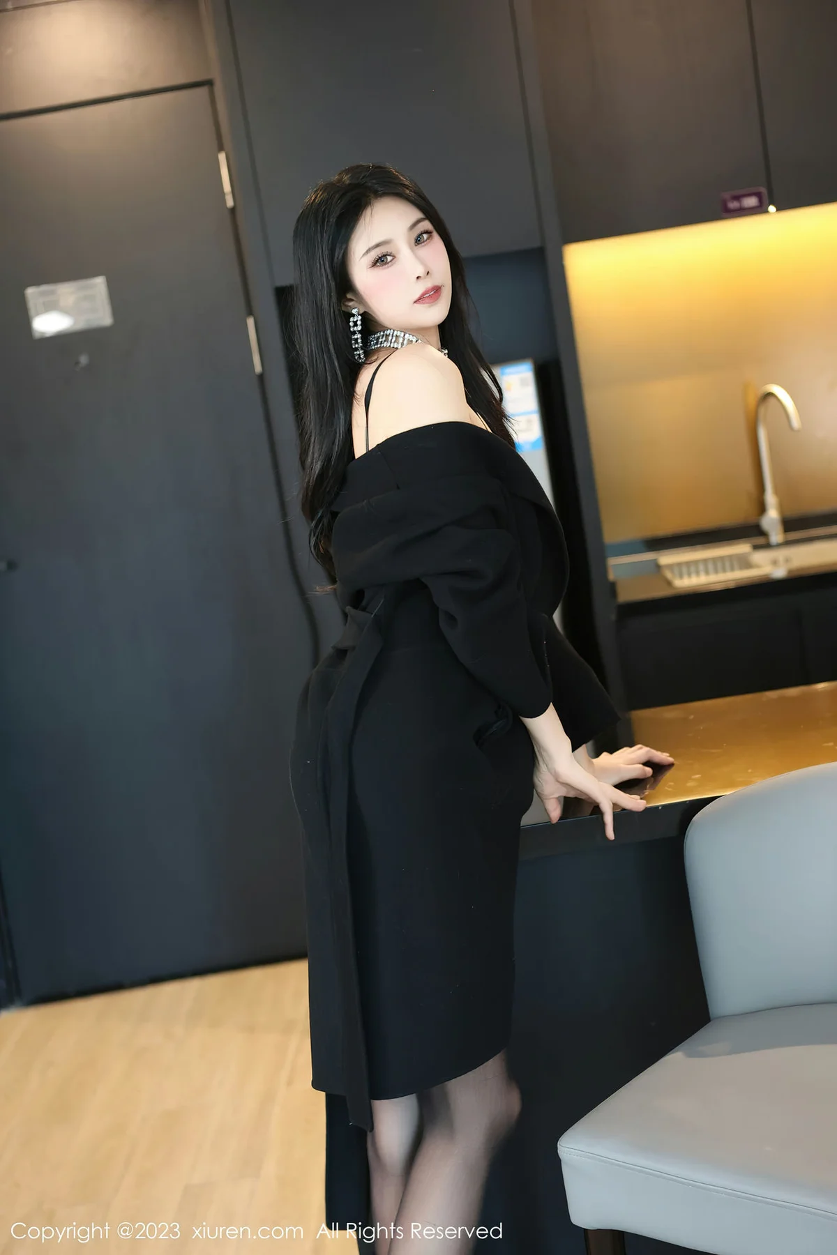 XiuRen 秀人 No.7797  草莓mm 魅惑黑丝性感写真 - 9