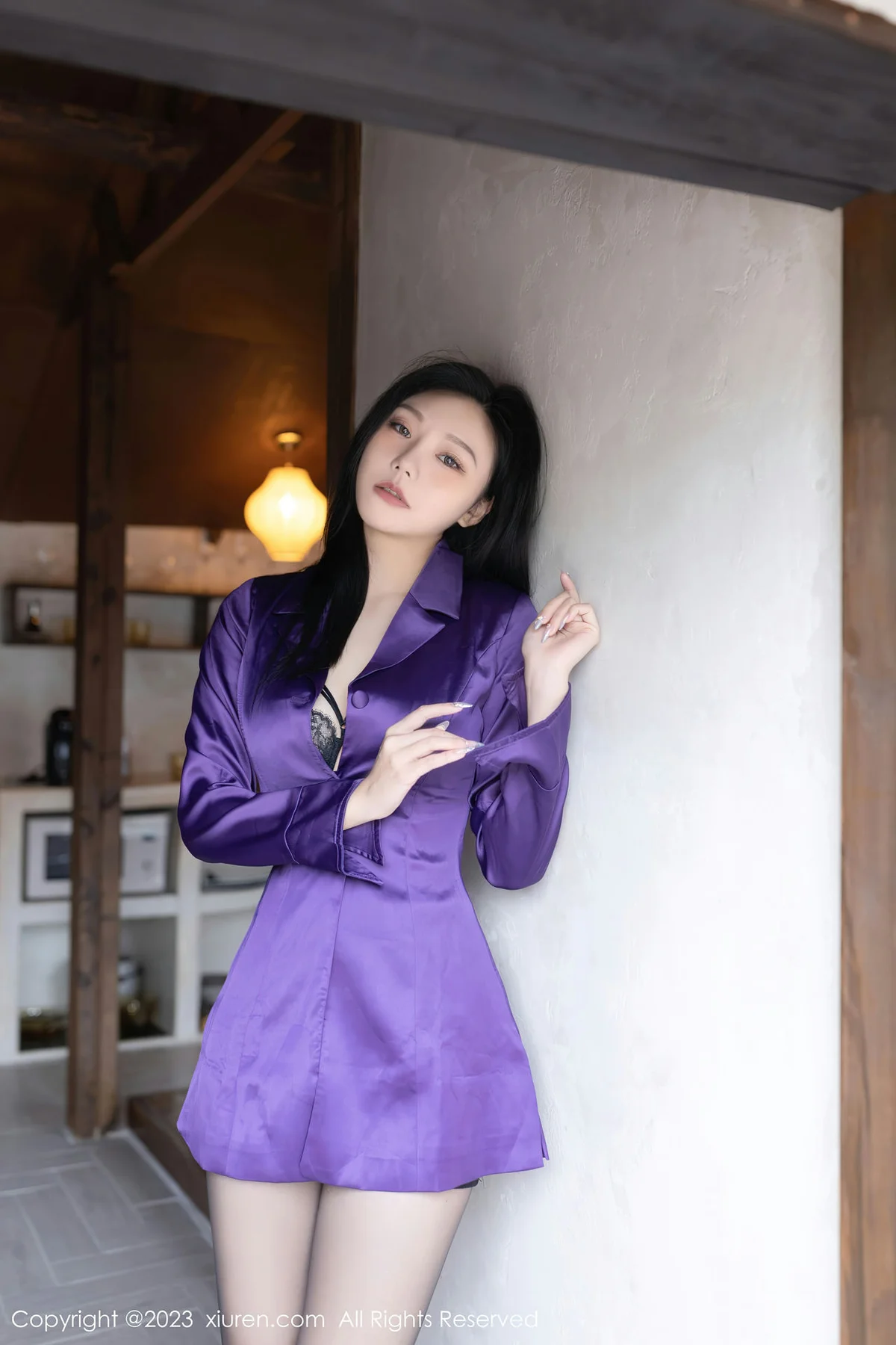 XiuRen 秀人 No.7798  安然anran 蕾丝内衣日本旅拍33 - 1