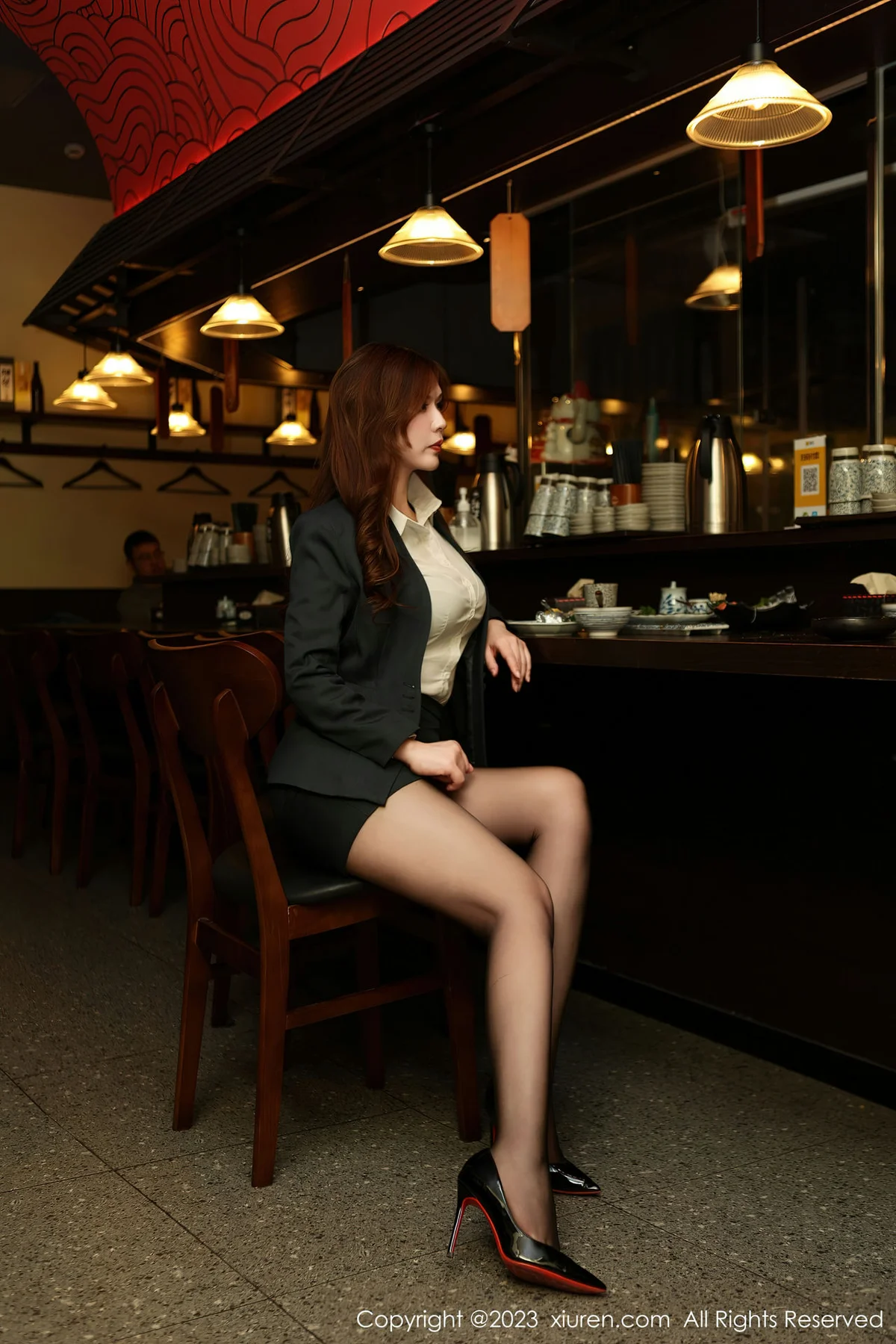 XiuRen 秀人 No.7801  月野兔美妞 OL职业装性感写真3 - 6