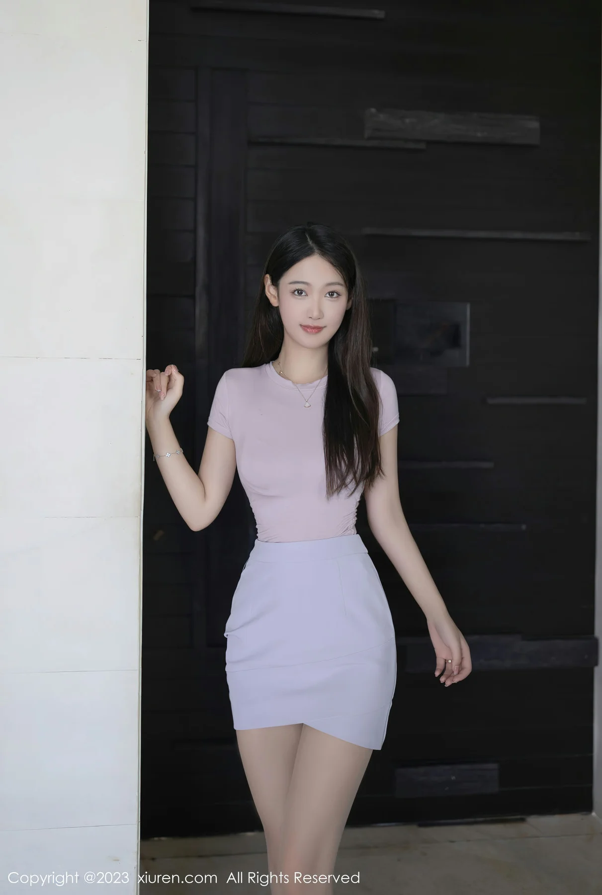 XiuRen 秀人 No.7825  唐安琪 紫色蕾丝内衣性感写真111 - 1