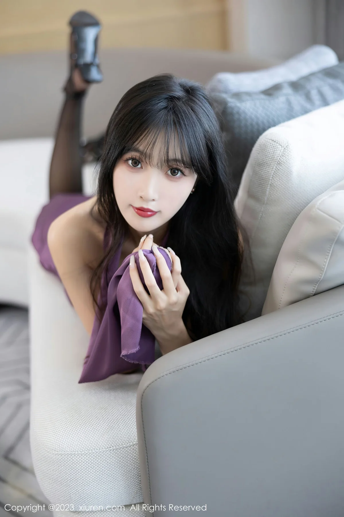 XiuRen 秀人 No.7852  林星阑 蕾丝情趣内衣性感写真1 - 9