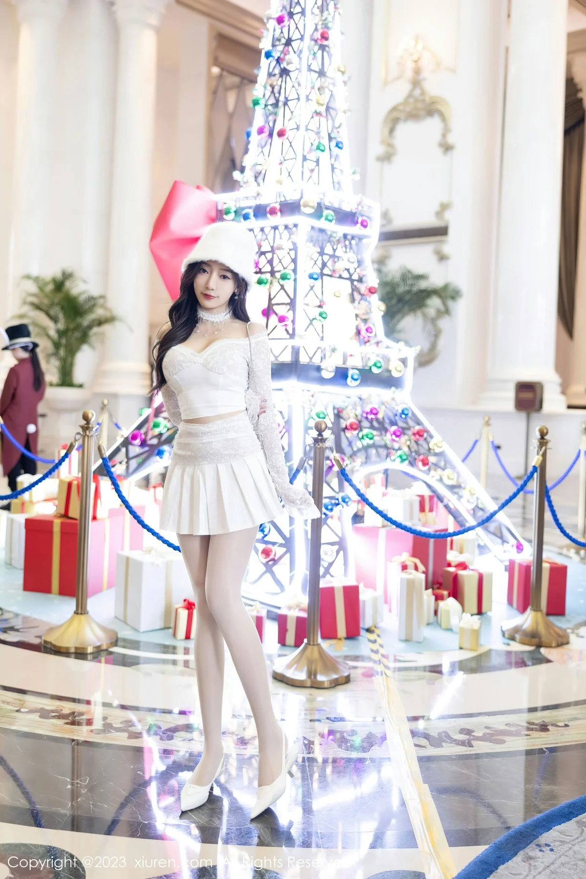 XiuRen 秀人 No.7863  王馨瑶yanni 魅惑灰丝性感写真1 - 1