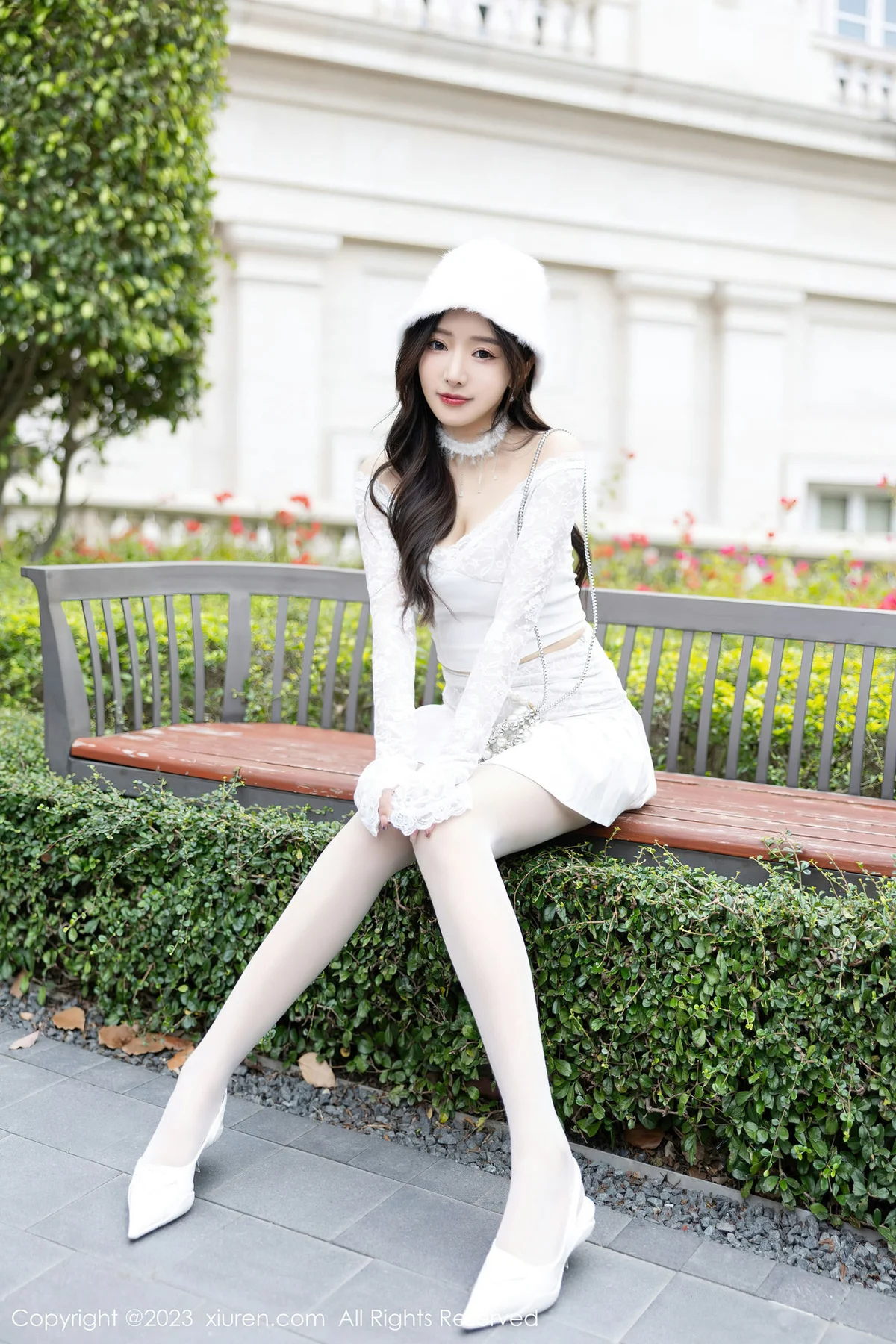 XiuRen 秀人 No.7863  王馨瑶yanni 魅惑灰丝性感写真1 - 9