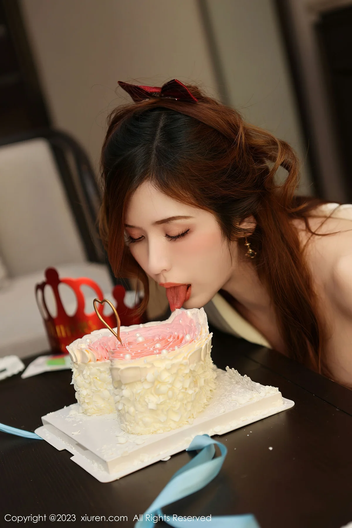 XiuRen 秀人 No.7872  月野兔美妞 魅惑黑丝性感写真 - 4