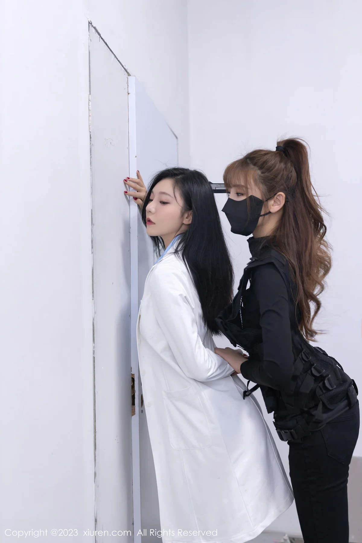 XiuRen 秀人 No.7885  陆萱萱和安然anran 模特合集写真111 - 5