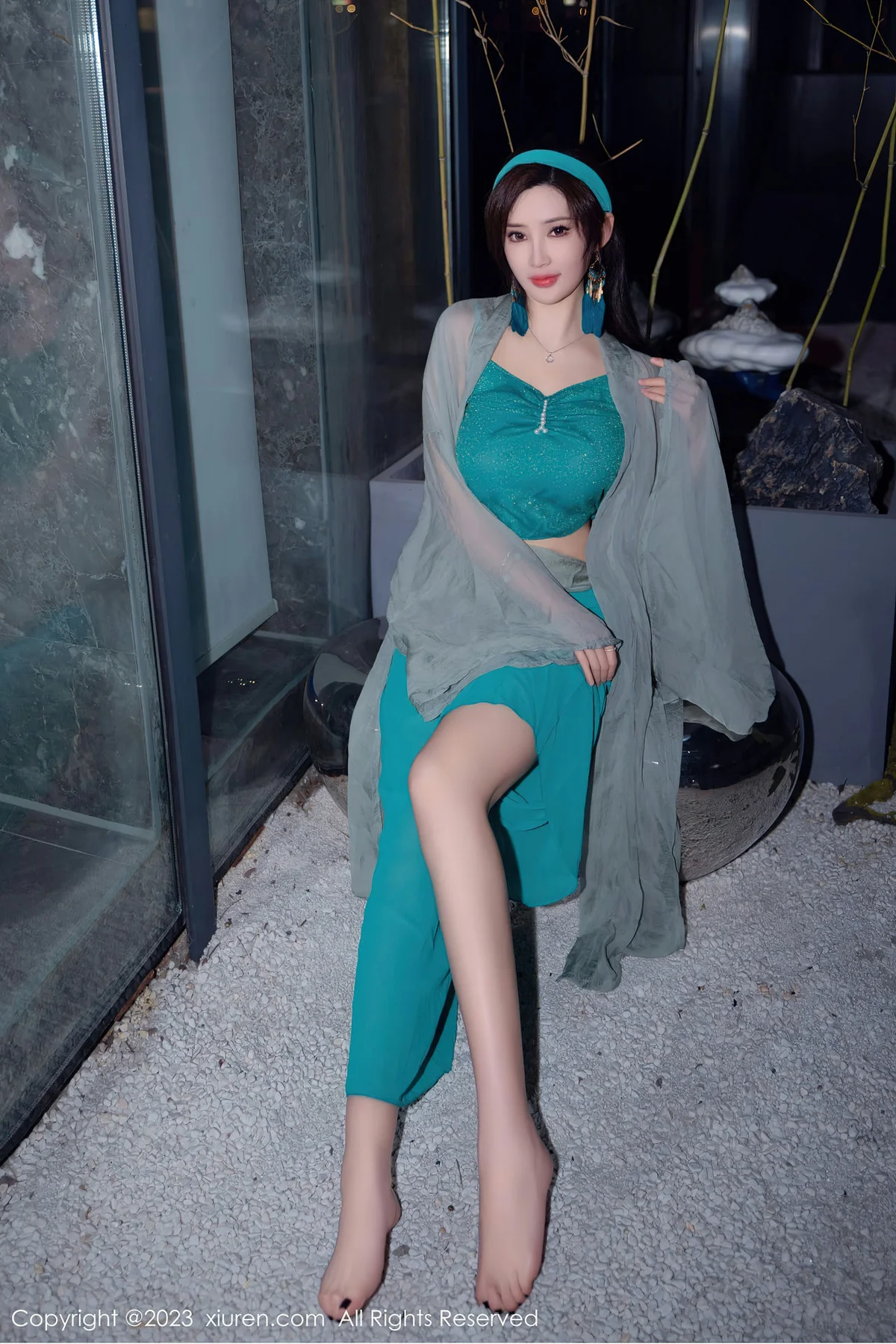 XiuRen 秀人 No.7886  Carol周妍希 温泉主题拍摄性感写真 - 6