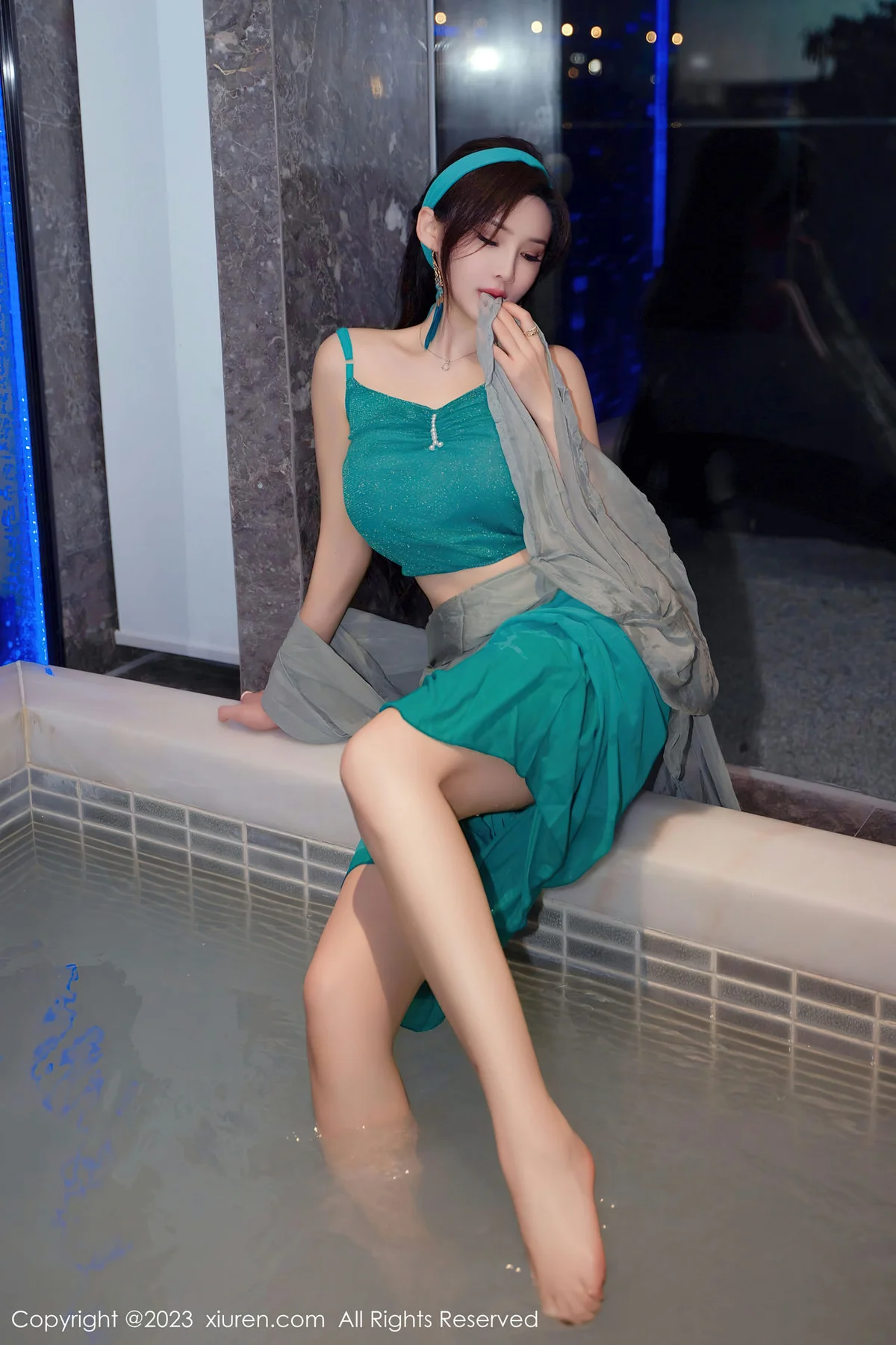 XiuRen 秀人 No.7886  Carol周妍希 温泉主题拍摄性感写真 - 3