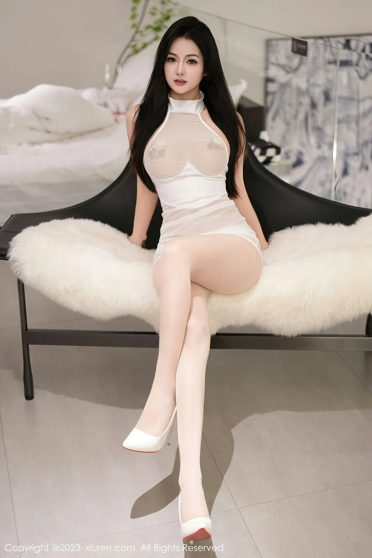 XiuRen 秀人 No.7893  谭小灵 轻透性感写真1 - 1