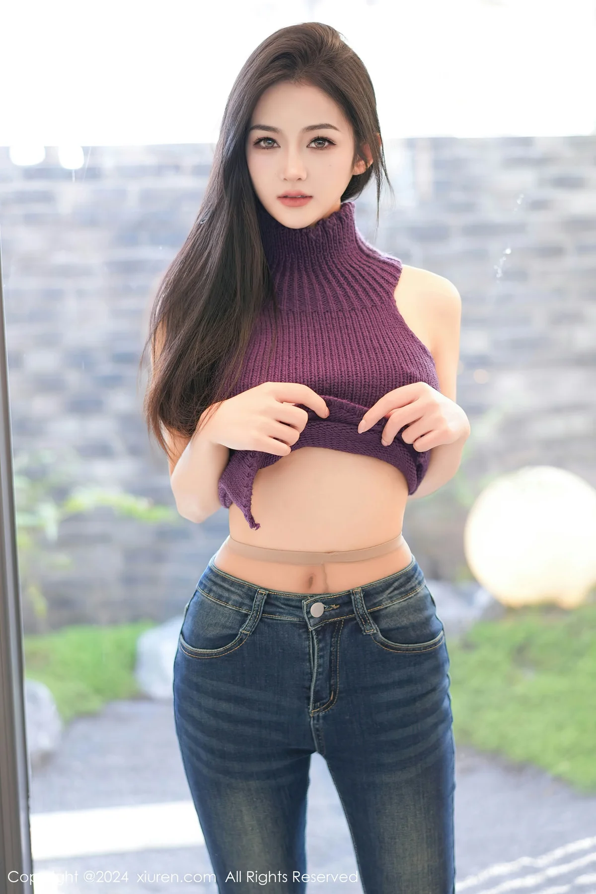 XiuRen 秀人 No.7918  谭小灵 诱人原色丝袜性感写真2 - 3