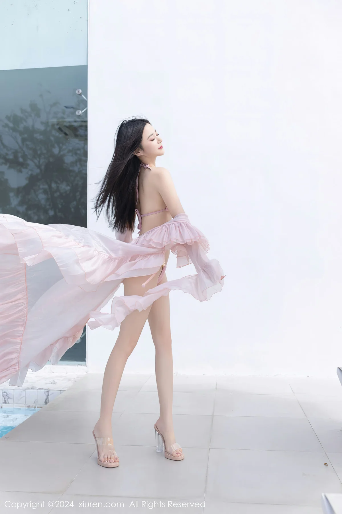 XiuRen 秀人 No.7920  鱼子酱Fish 粉色比基尼泰国旅拍写真11 - 4