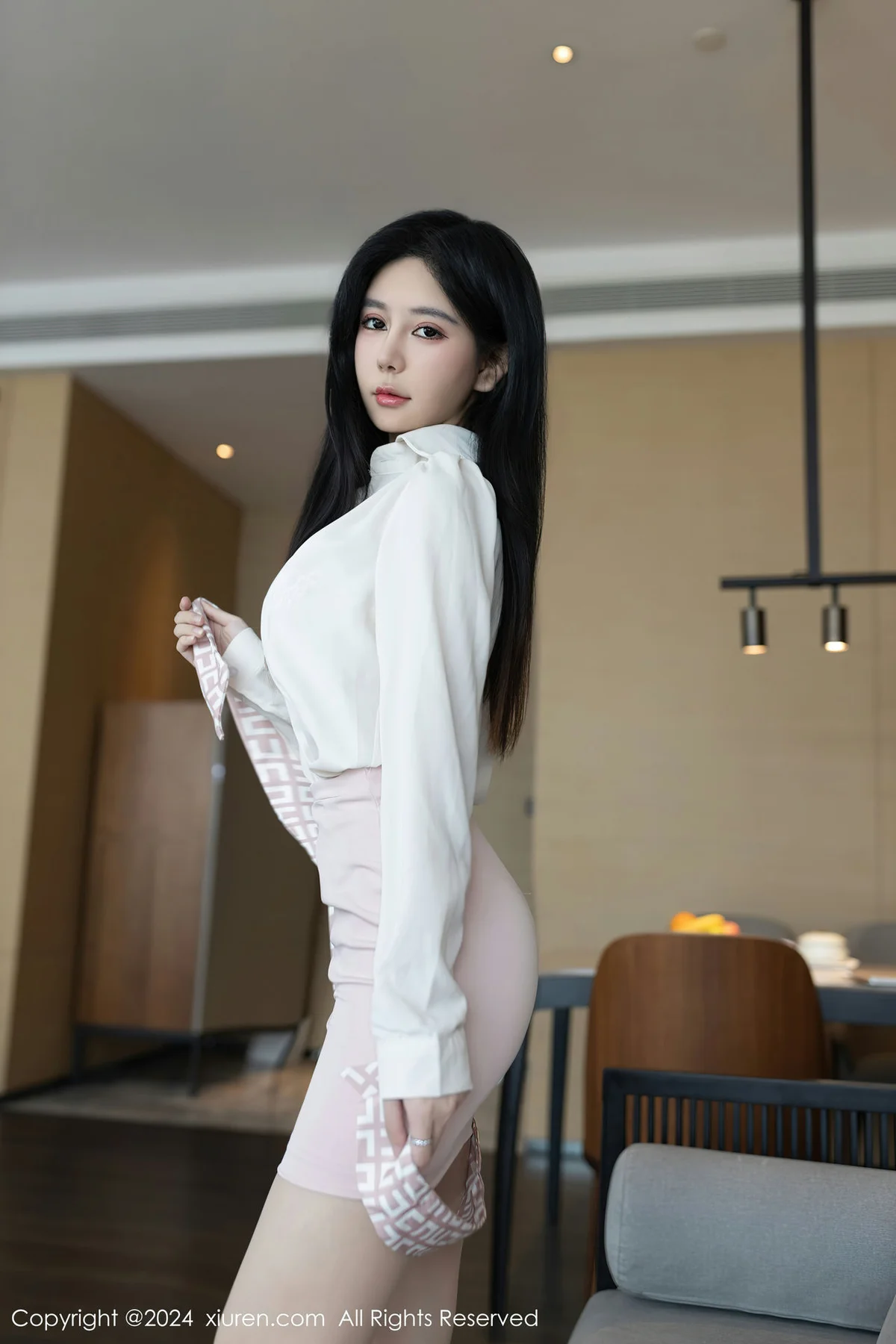 XiuRen 秀人 No.7922  幼幼 白色蕾丝内衣性感写真11 - 5