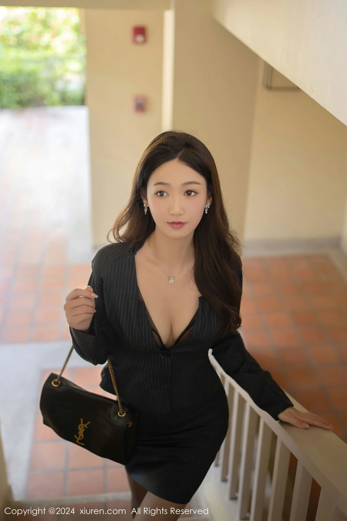 XiuRen 秀人 No.7928  唐安琪 魅惑灰丝性感写真11 - 3