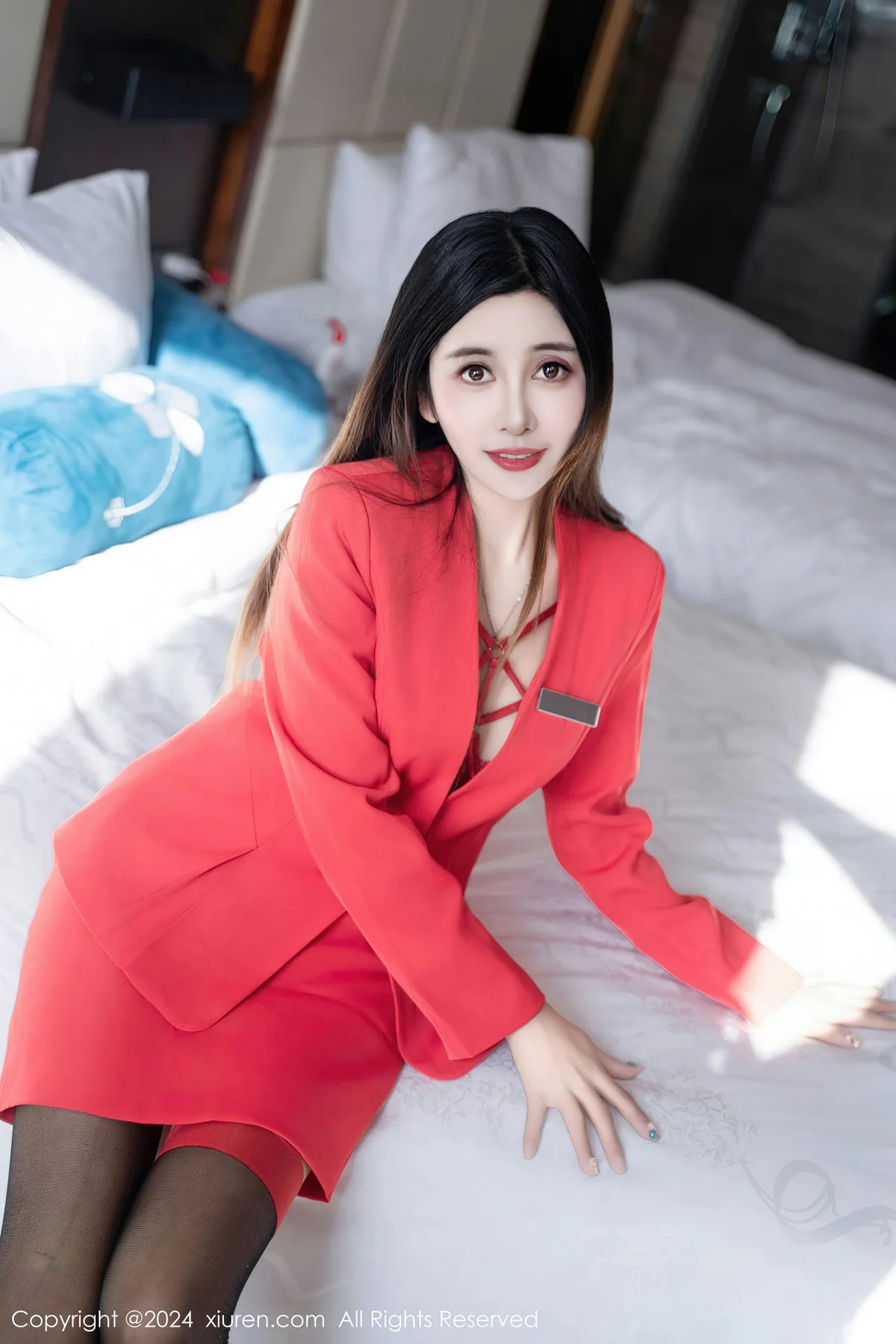 XiuRen 秀人 No.7941  夏希 OL制服性感写真3 - 7