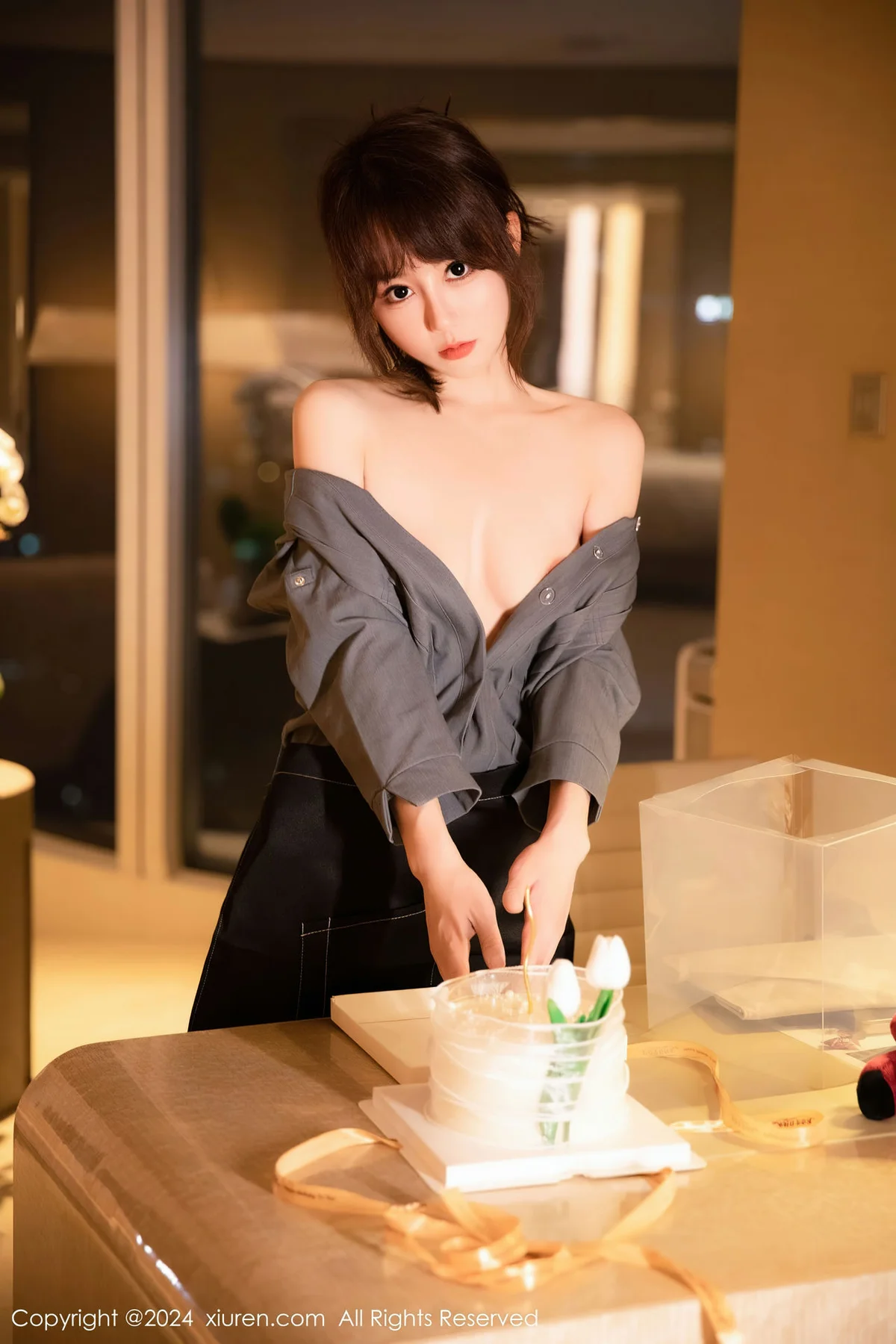 XiuRen 秀人 No.7953  金tiao 极致美腿性感写真2 - 9