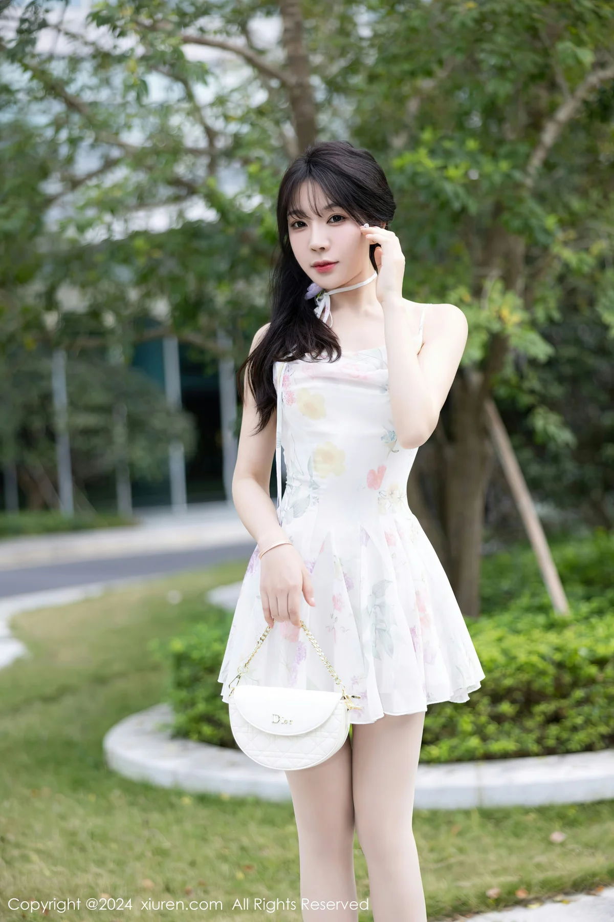 XiuRen 秀人 No.7959  徐莉芝Booty 黑色情趣性感写真1 - 2