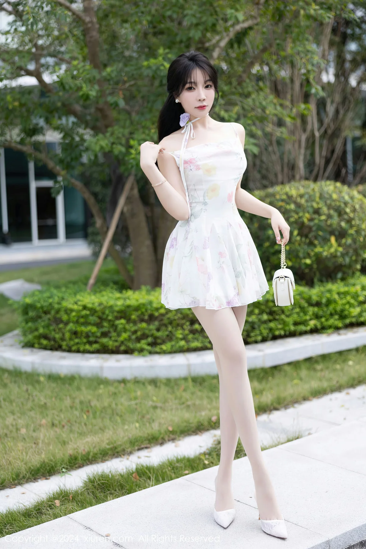 XiuRen 秀人 No.7959  徐莉芝Booty 黑色情趣性感写真1 - 3