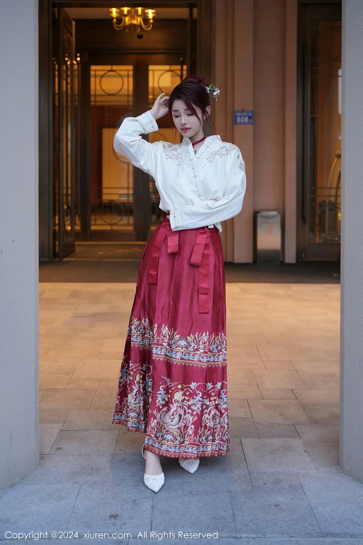 XiuRen 秀人 No.7985  美七 Mia 轻透古装性感写真33 - 1