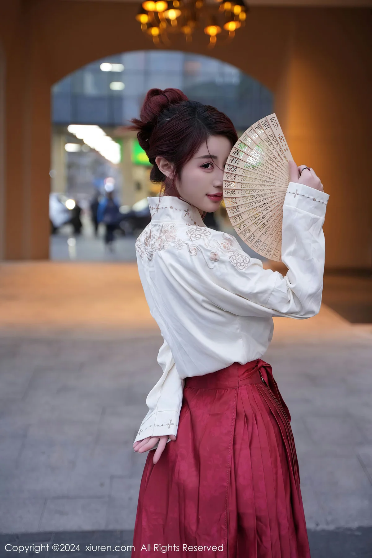 XiuRen 秀人 No.7985  美七 Mia 轻透古装性感写真33 - 6