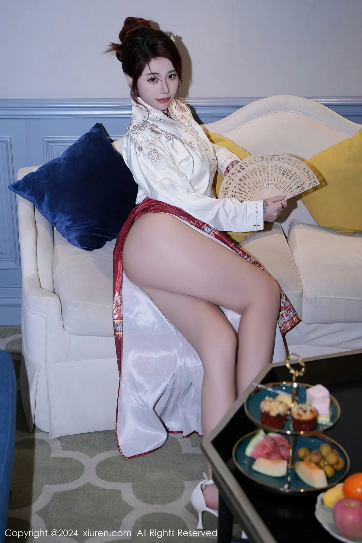 XiuRen 秀人 No.7985  美七 Mia 轻透古装性感写真33 - 9