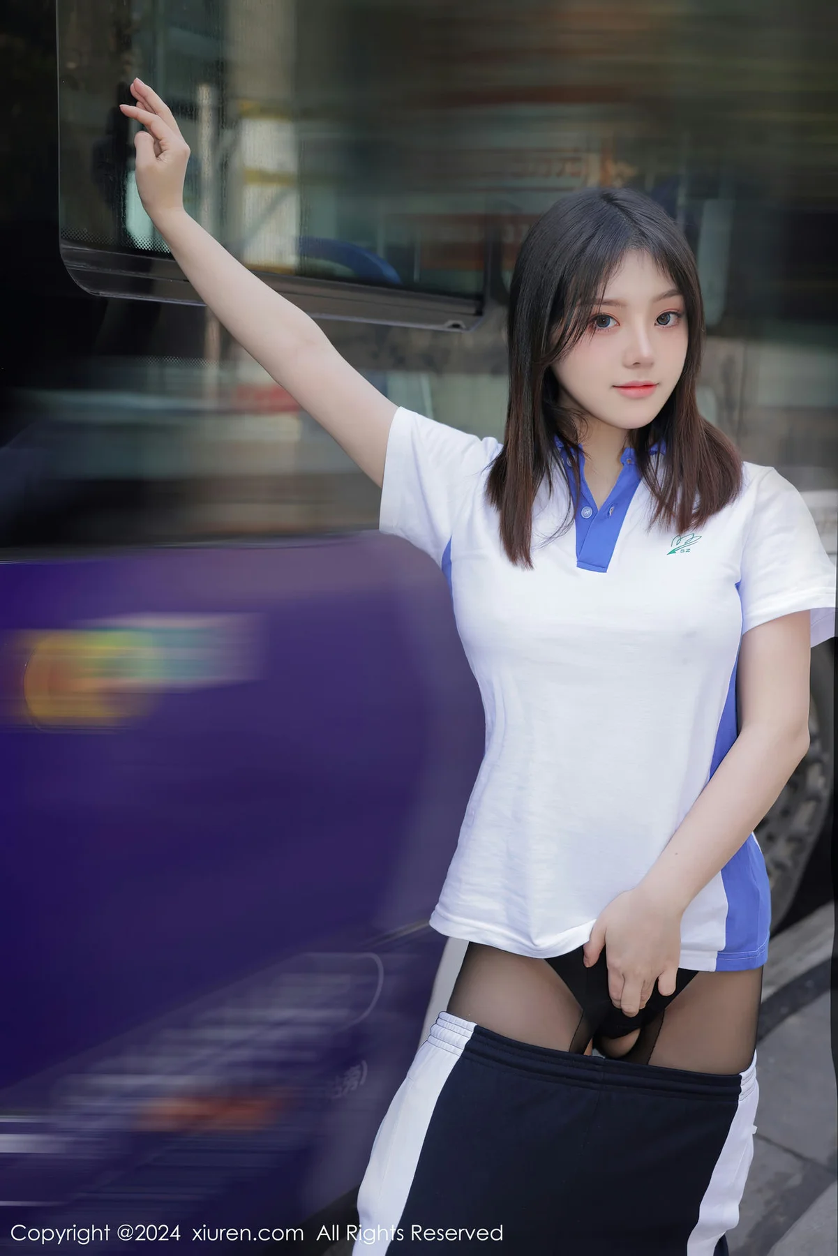 XiuRen 秀人 No.7994  豆瓣酱 公交车场景性感写真111 - 7