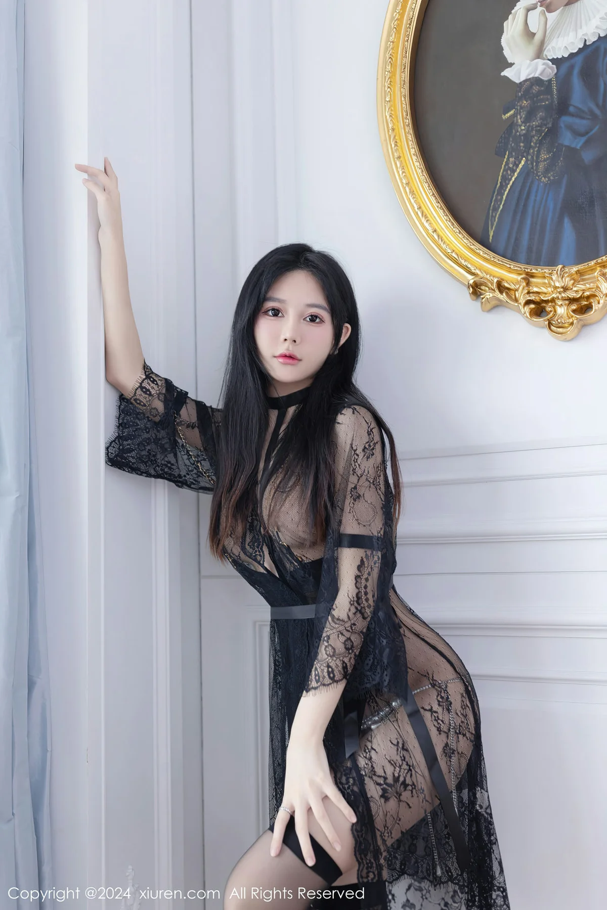 XiuRen 秀人 No.7995  幼幼 薄纱情趣睡裙性感写真111 - 1