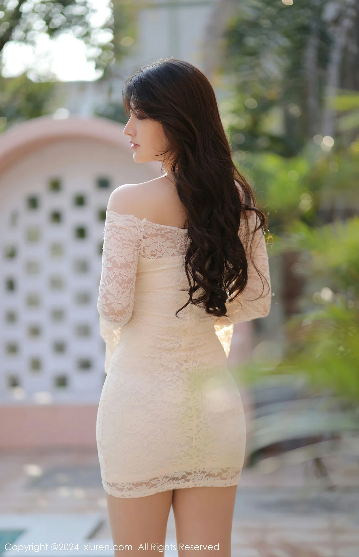 XiuRen 秀人 No.8000  诗诗kiki 连衣短裙性感写真1 - 8