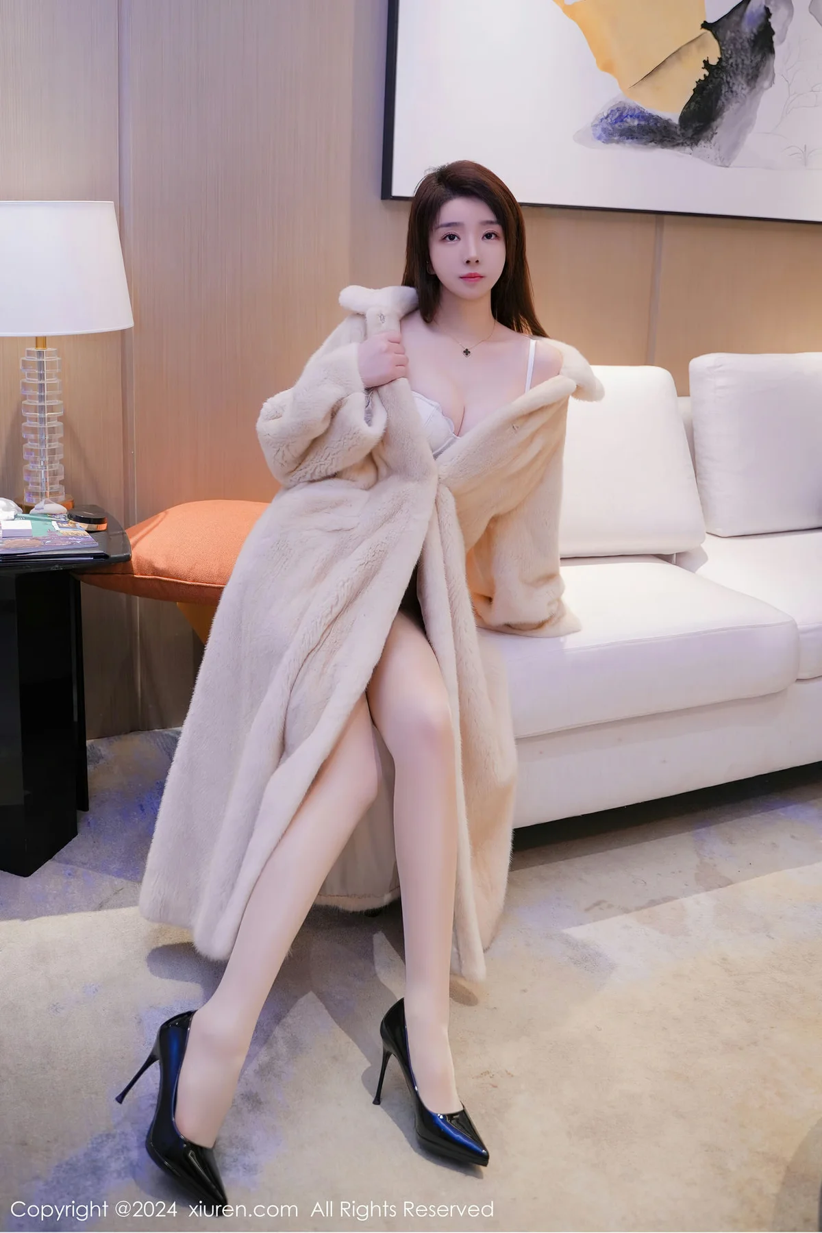 XiuRen 秀人 No.8013  雨儿酱eve 浅色睡袍性感写真333 - 10