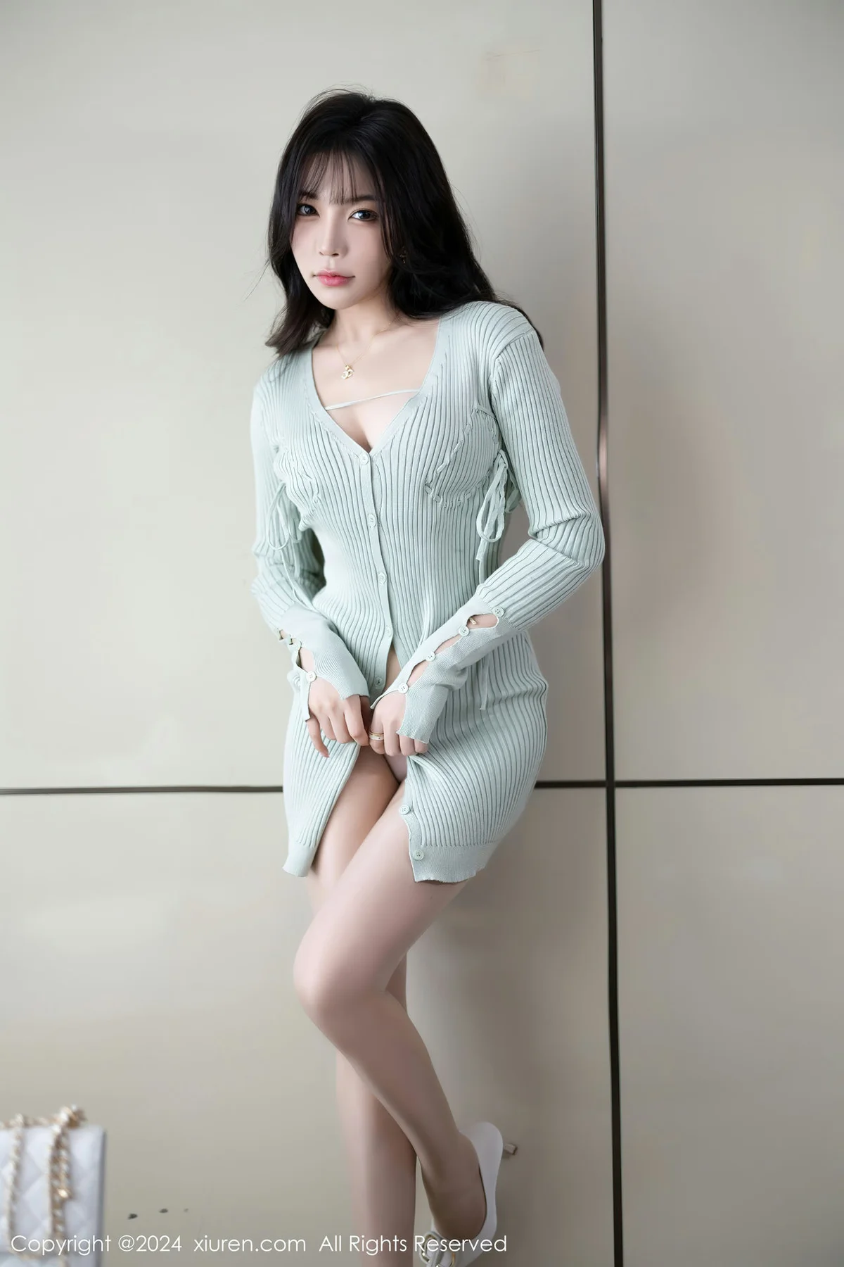 XiuRen 秀人 No.8028  徐莉芝Booty 淡蓝色性感写真2 - 7