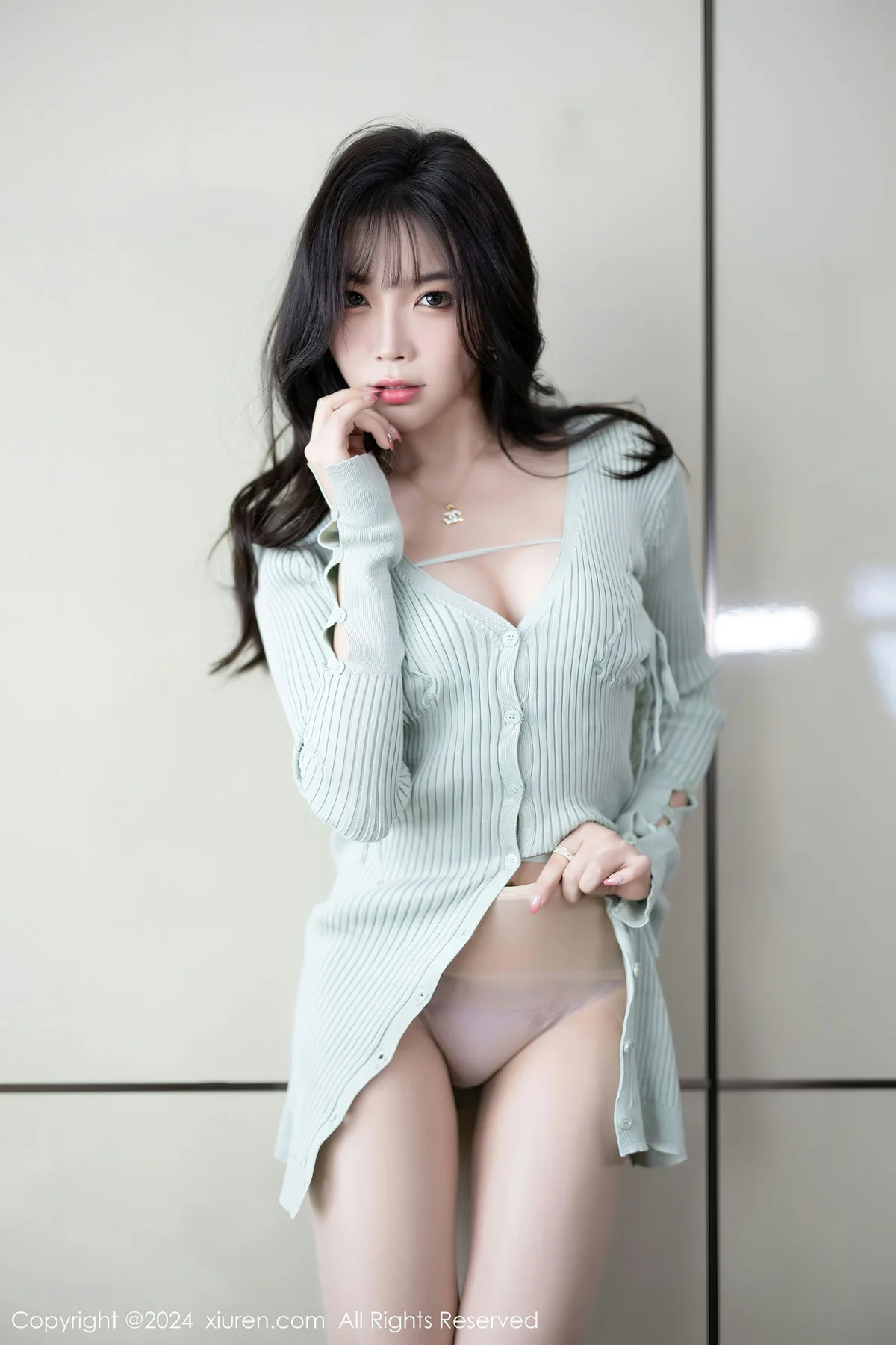 XiuRen 秀人 No.8028  徐莉芝Booty 淡蓝色性感写真2 - 10