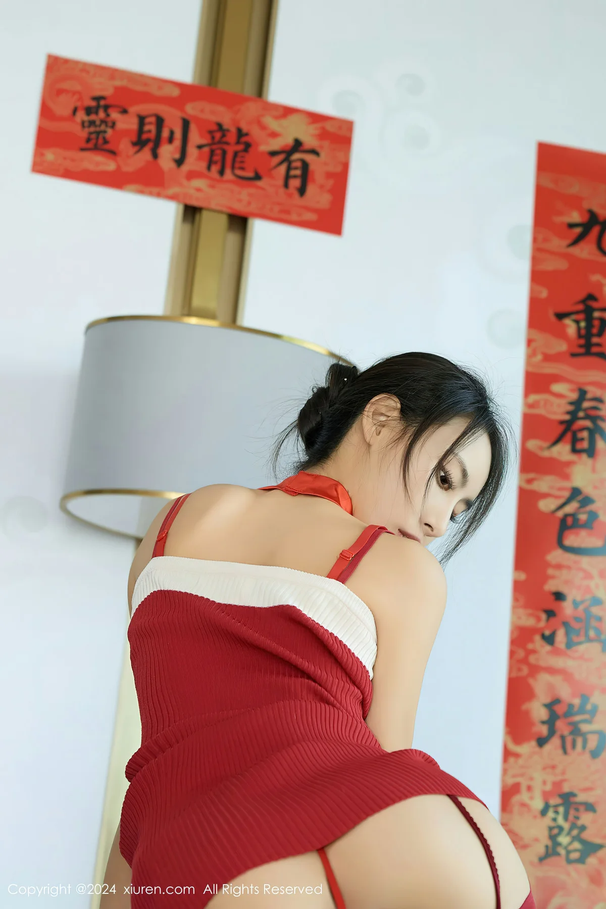 XiuRen 秀人 No.8062  lingyu69 新年主题情趣三亚旅拍33 - 7