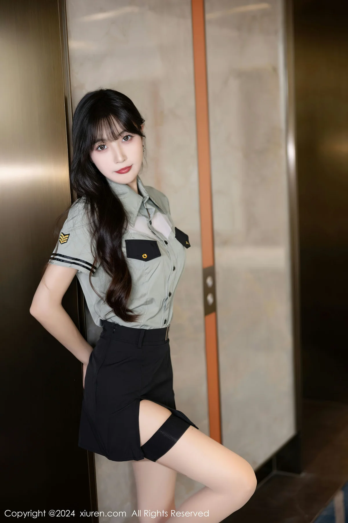 XiuRen 秀人 No.8064  林星阑 制服诱惑性感写真22 - 4