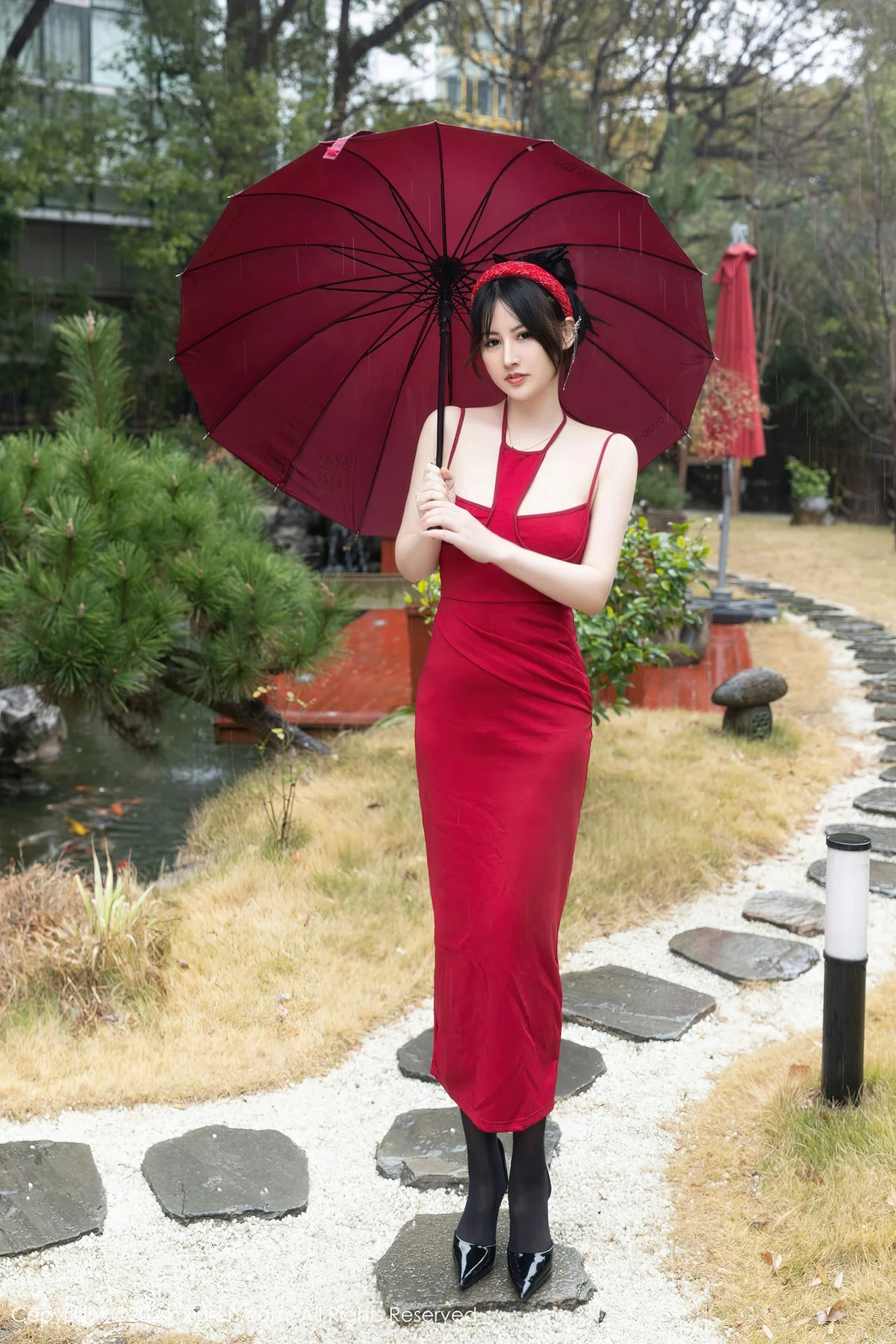 XiuRen 秀人 No.8078  诗诗kiki 红色情趣吊带写真1 - 6