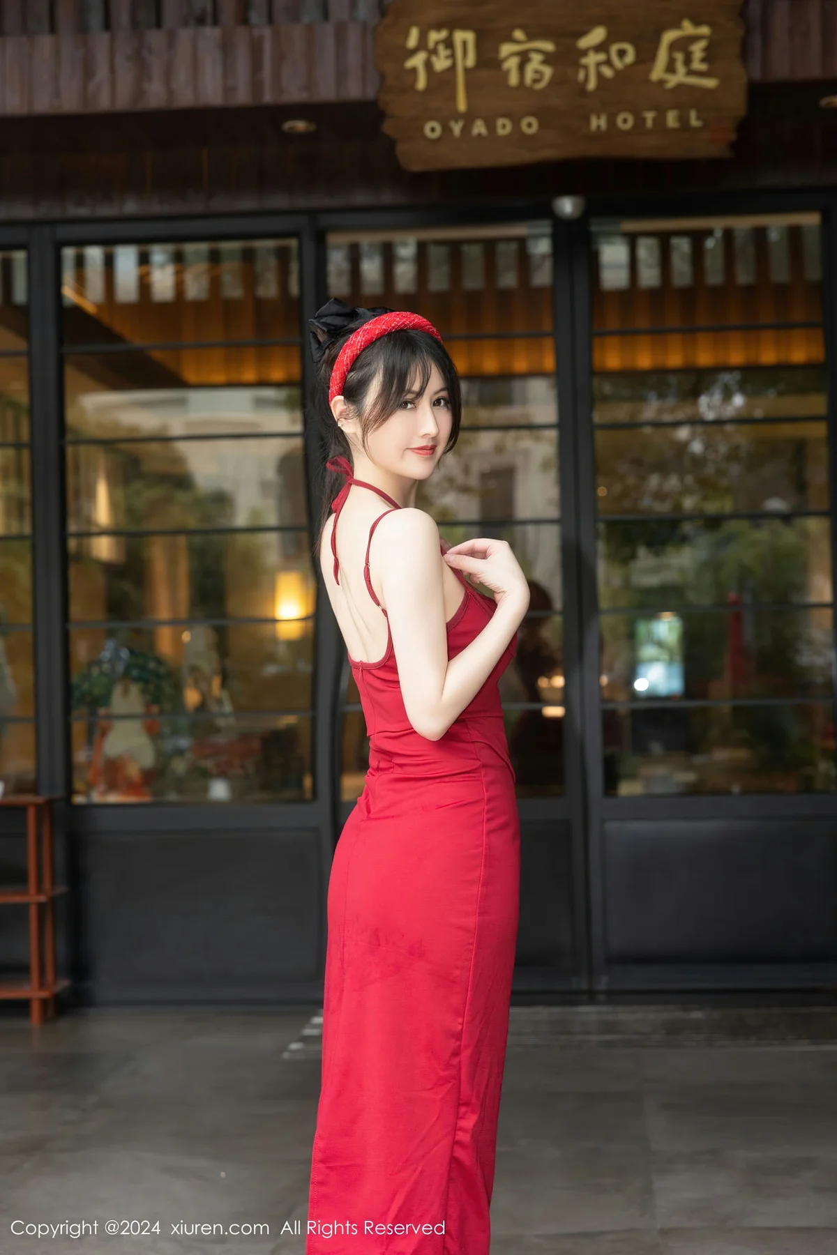 XiuRen 秀人 No.8078  诗诗kiki 红色情趣吊带写真1 - 6