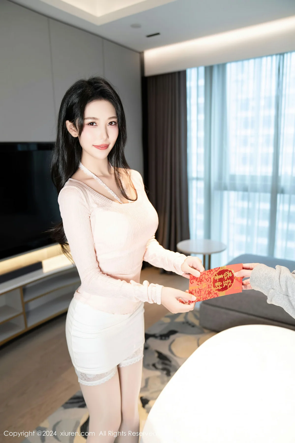 XiuRen 秀人 No.8086  利世 白色丝袜性感写真11 - 10