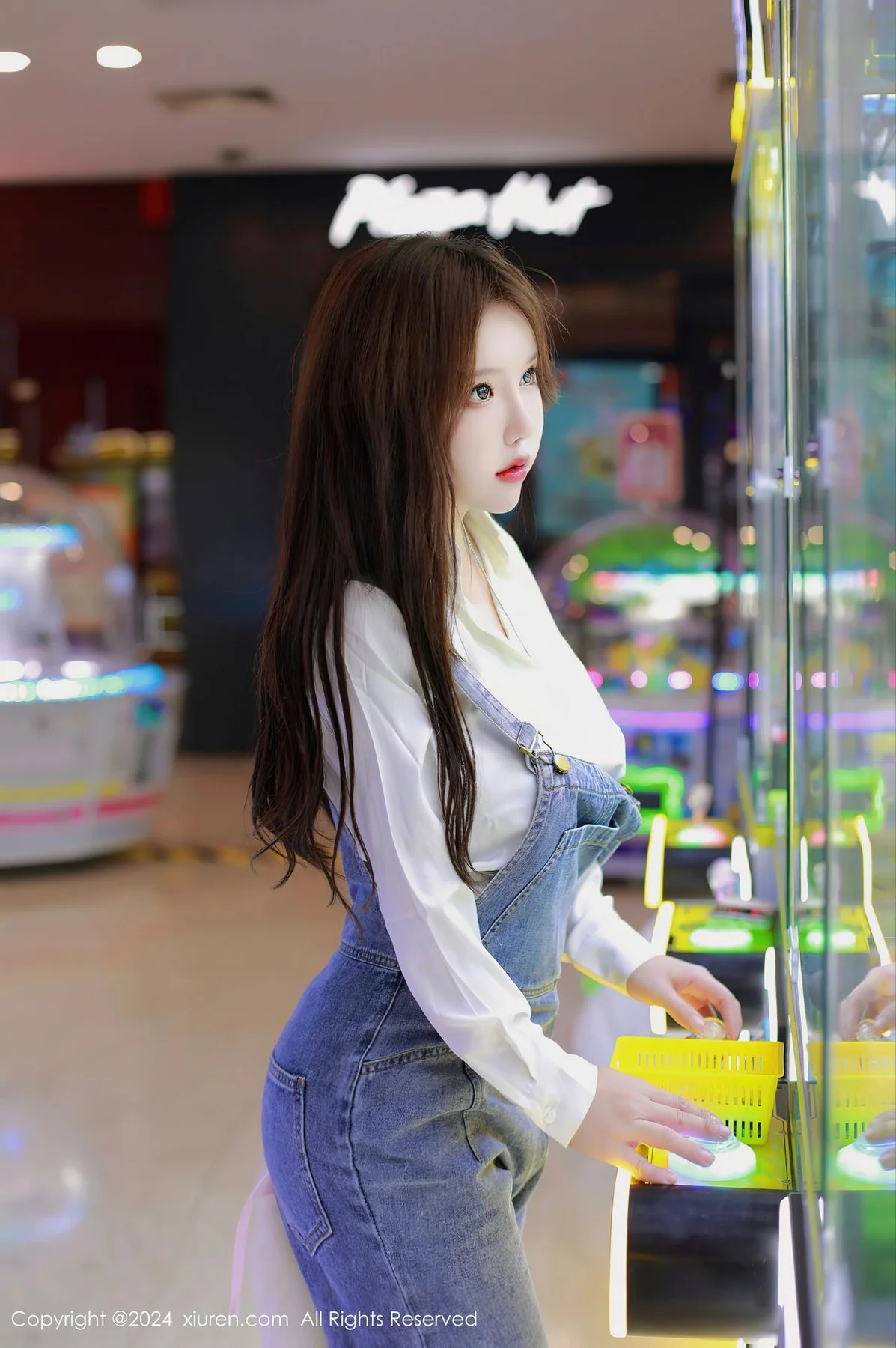 XiuRen 秀人 No.8087  小薯条nienie 电玩店场景拍摄性感写真11 - 7