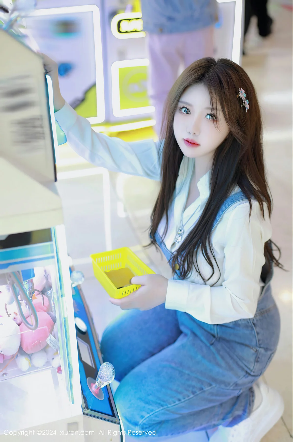 XiuRen 秀人 No.8087  小薯条nienie 电玩店场景拍摄性感写真11 - 3